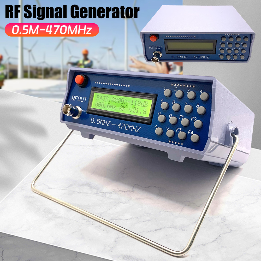 Rf Signal Generator 0.5Mhz To 470Mhz - RF Signal Generator 0.5MHZ‑470MHZ Audio Modulation