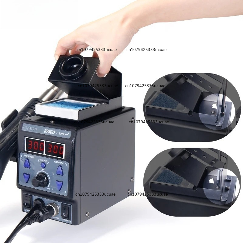 2-in-1 Rework Station 8786DI U - Smd Rework Station Hot Air Soldering 2 In 1 review and price