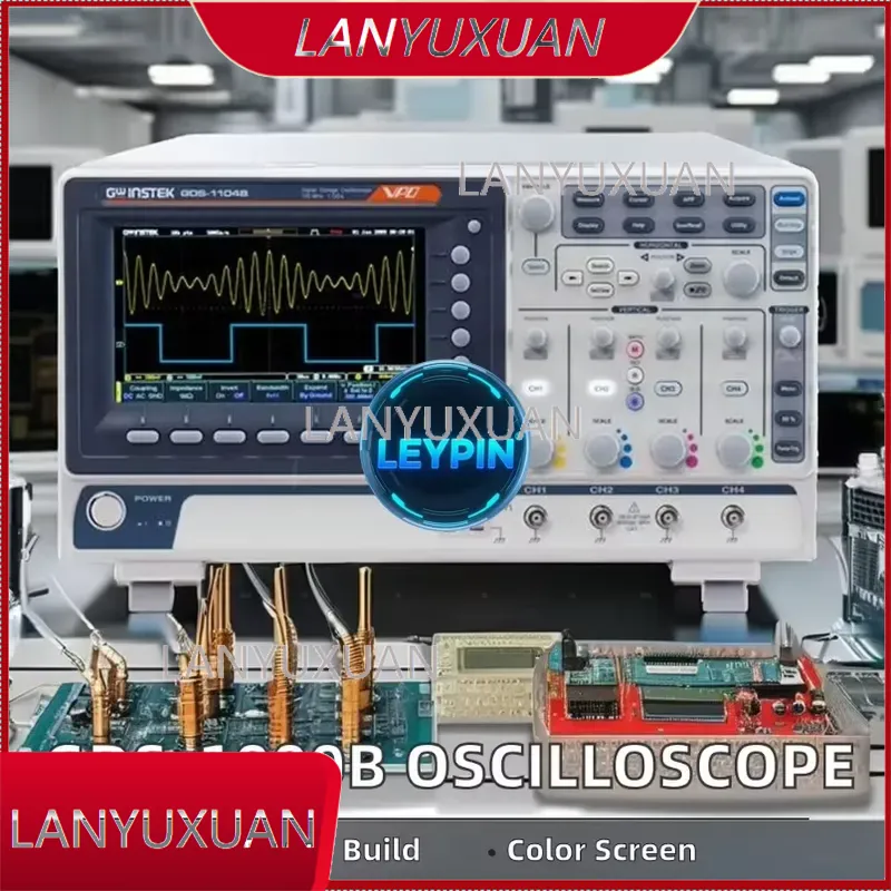 GWinstek GDS-1104B 4-Channel 1 - Digital Storage Oscilloscope 4 Channel 100Mhz review and price