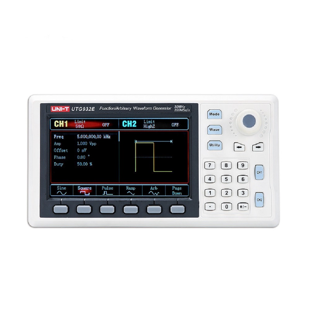 UTG962E Function Arbitrary Wav - Dual Channel Arbitrary Waveform Function Generator 60Mhz review and price