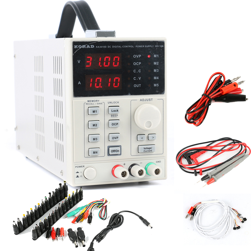 KORAD KA3010D Programmable Pre - Programmable Linear Dc Power Supply 30V 10A review and price