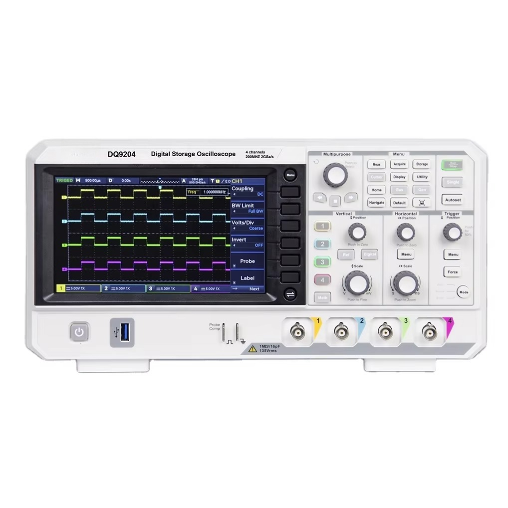 DQ9104 DQ9204 DIGITAL STORAGE  - Digital Storage Oscilloscope 4 Channel 100Mhz review and price