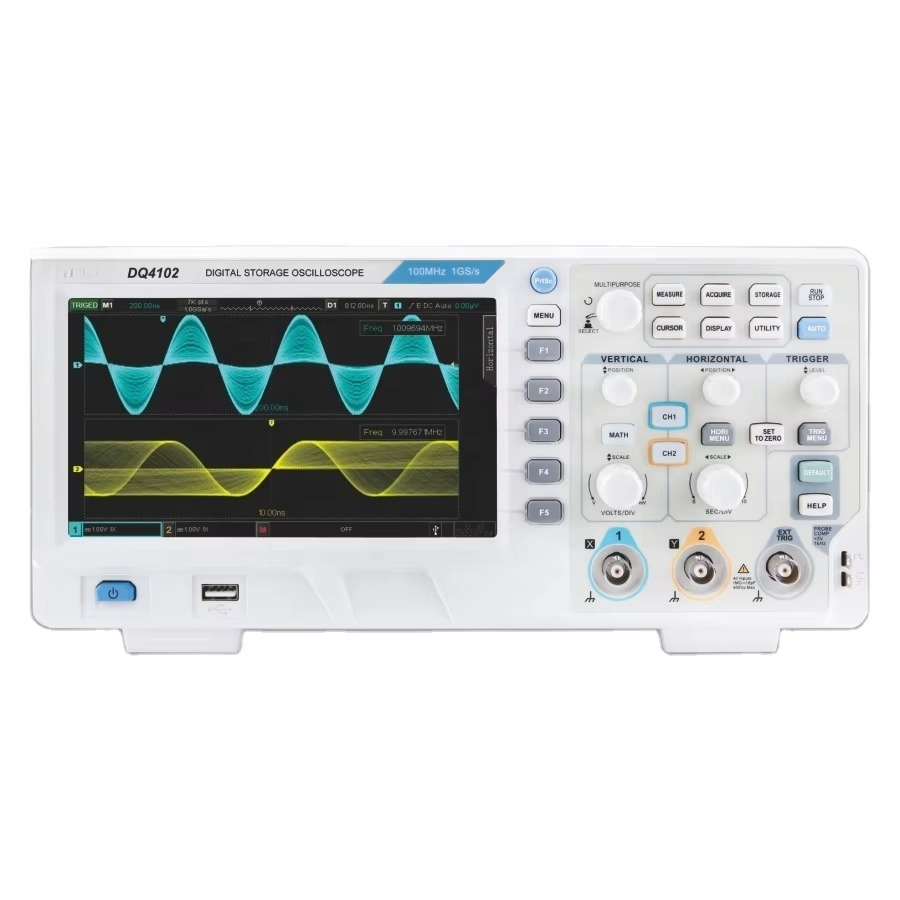 DQ9104 DQ9204 DIGITAL STORAGE  - Digital Storage Oscilloscope 4 Channel 100Mhz review and price