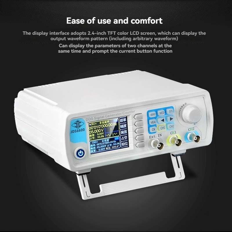 Dual Channel DDS Signal Genera - Dual Channel Arbitrary Waveform Function Generator 60Mhz review and price