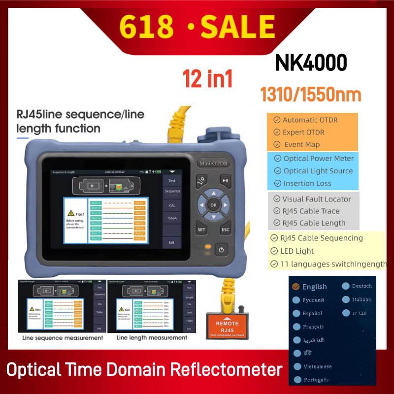 MINI OTDR 1310/1550nm 26/24dB  - Optical Time Domain Reflectometer Otdr 1310 1550Nm review and price