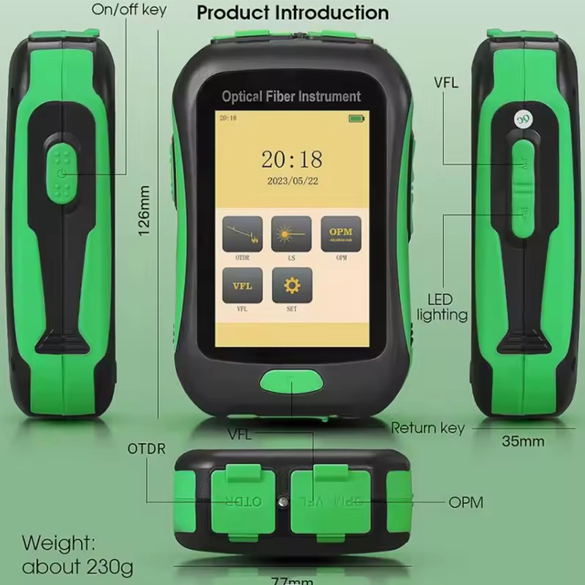 1310/1550nm Handheld Moderate  - Optical Time Domain Reflectometer Otdr 1310 1550Nm review and price