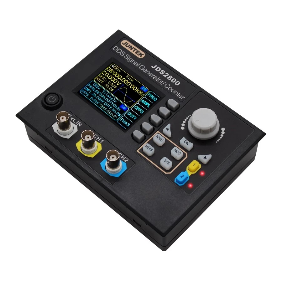 JDS2800-15M 60MHz DDS Function - Dual Channel Arbitrary Waveform Function Generator 60Mhz review and price