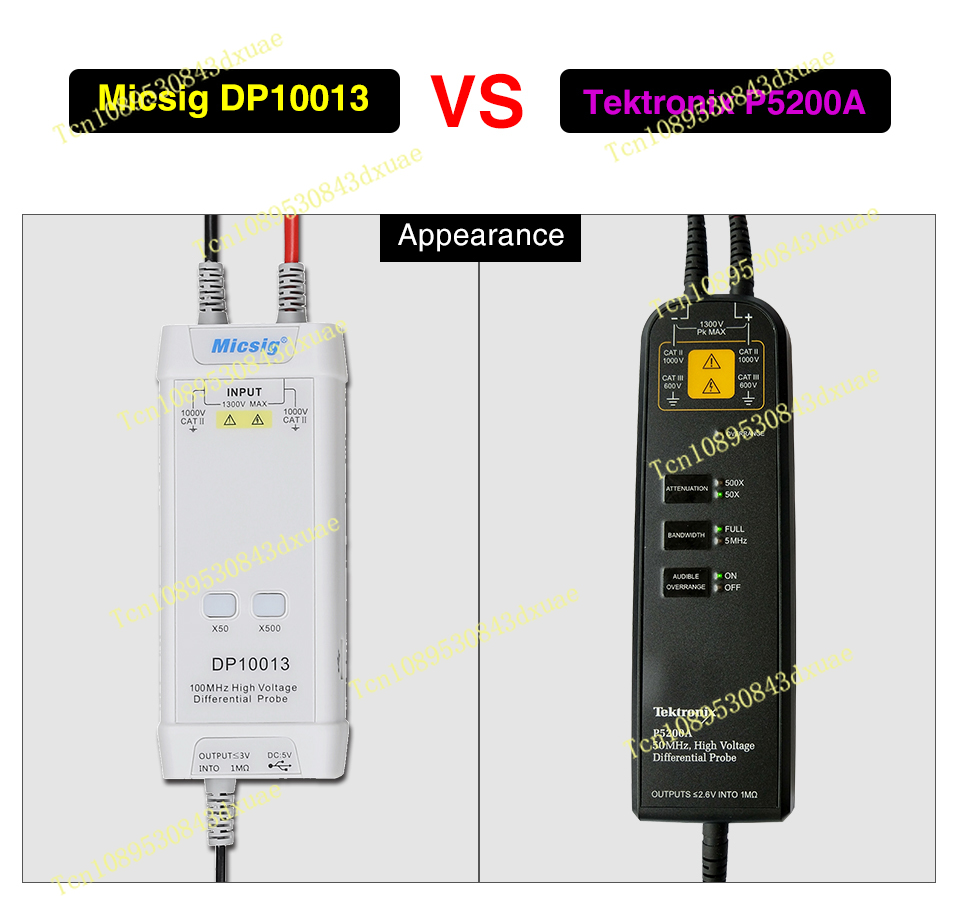 2025Micsig Oscilloscope 1300V  - High Voltage Differential Probe 100Mhz 1300V review and price